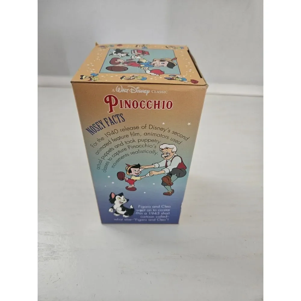 Vintage Walt‎ Disney's Pinocchio Burger King Collector Glass Series 1994